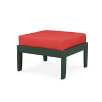 Green / Crimson Linen