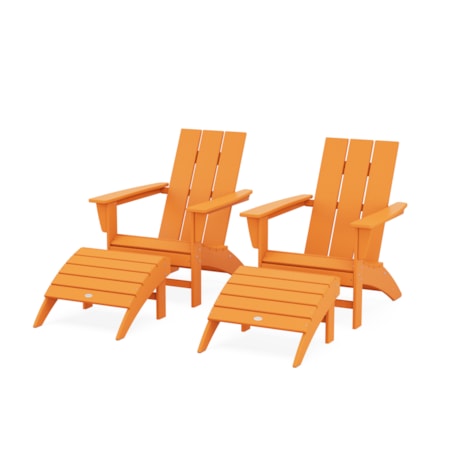 Outdoor Chair and Ottoman Sets