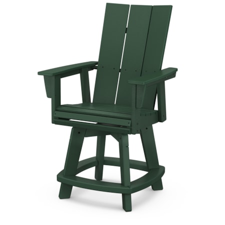 Adirondack Swivel Counter Chair