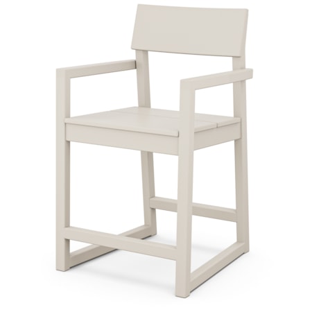 Edge Counter Arm Chair