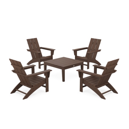 5-Piece Adirondack Chair Conversation Set