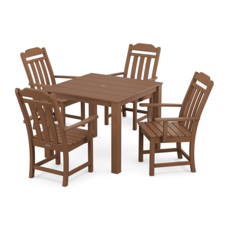 Cottage 5-Piece Parsons Dining Set