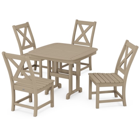 Braxton Side Chair 5-Piece Dining Set