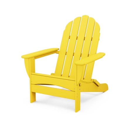Classic Oversized Folding Adirondack Chair