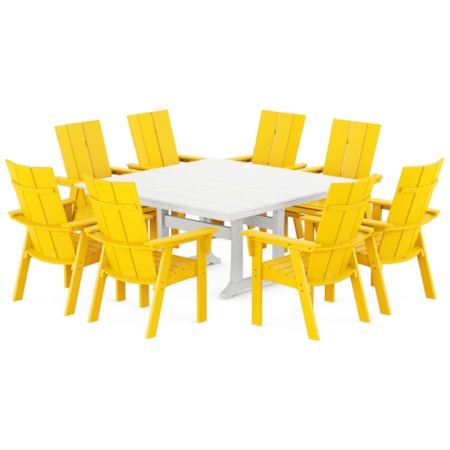 Adirondack 9-Piece Trestle Dining Set