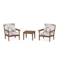 Teak / Leaf Grey Mist