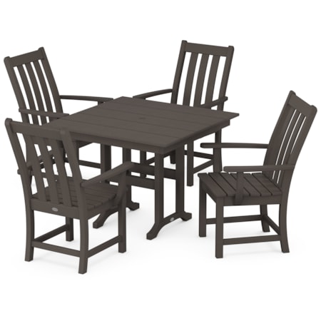 Vineyard 5-Piece Farmhouse Dining Set