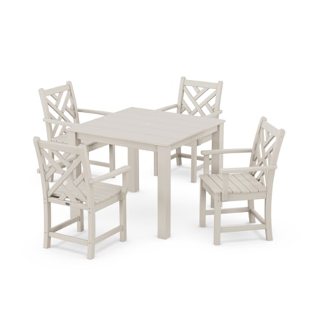Chippendale 5-Piece Parsons Dining Set