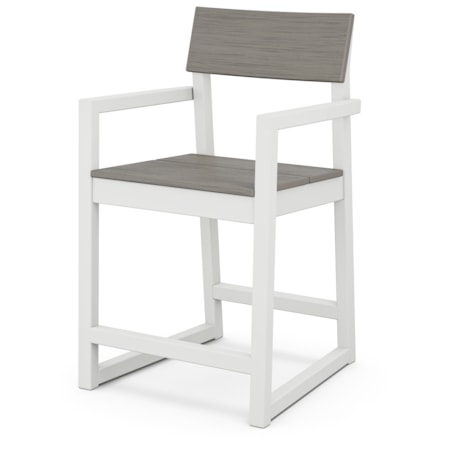 Edge Counter Arm Chair