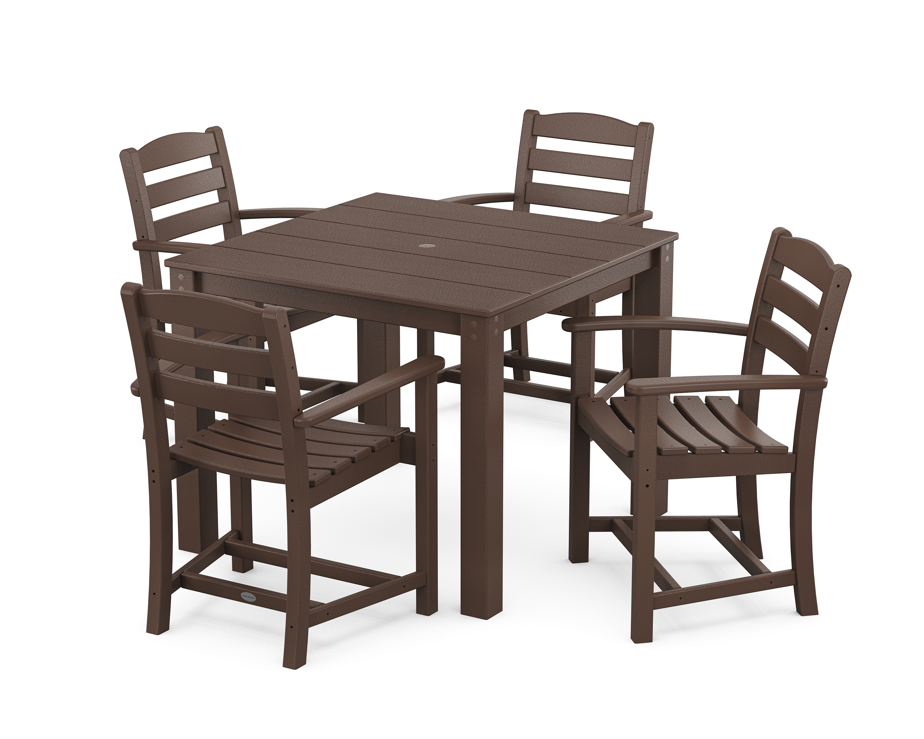 La Casa Cafe' 5-Piece Parsons Dining Set
