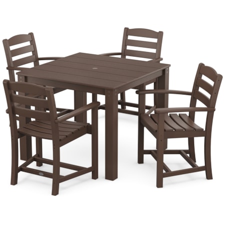 La Casa Cafe' 5-Piece Parsons Dining Set