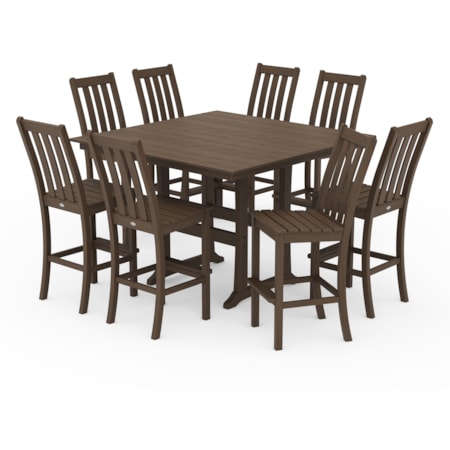 9-Piece Trestle Bar Set
