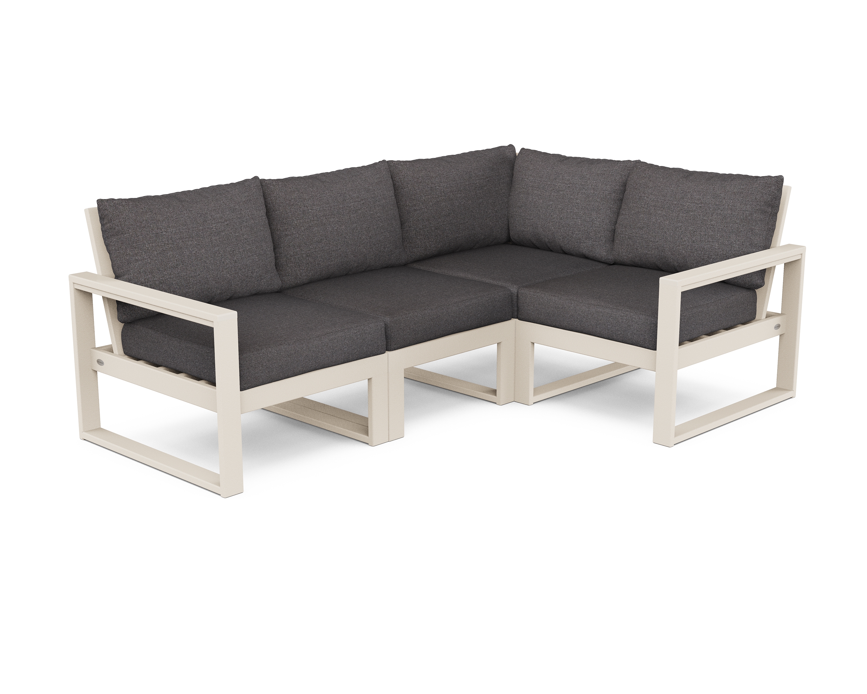 4-Piece Modular Deep Seating Set