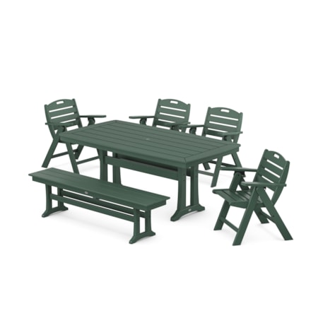 Lowback 6-Piece Dining Set