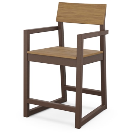 Edge Counter Arm Chair