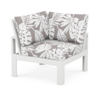 White / Leaf Grey Mist