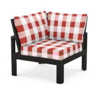 Black / Buffalo Plaid Crimson