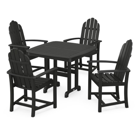 Classic Adirondack 5-Piece Dining Set