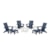 Navy / White
