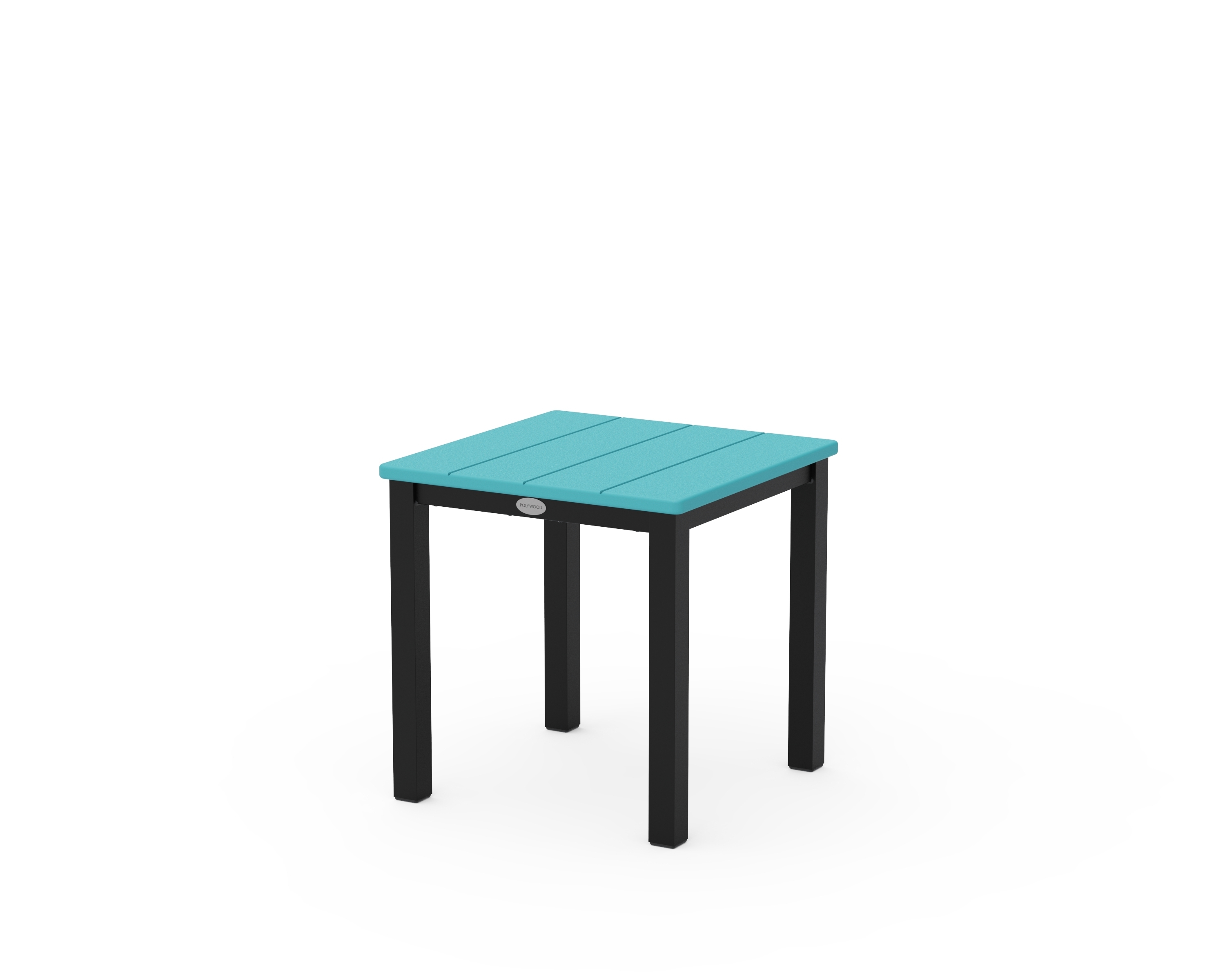 Black 18" Sq. Side Table