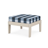 Sand / Buffalo Plaid Marine Indigo