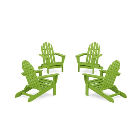 4-Piece Adirondack Conversation Set