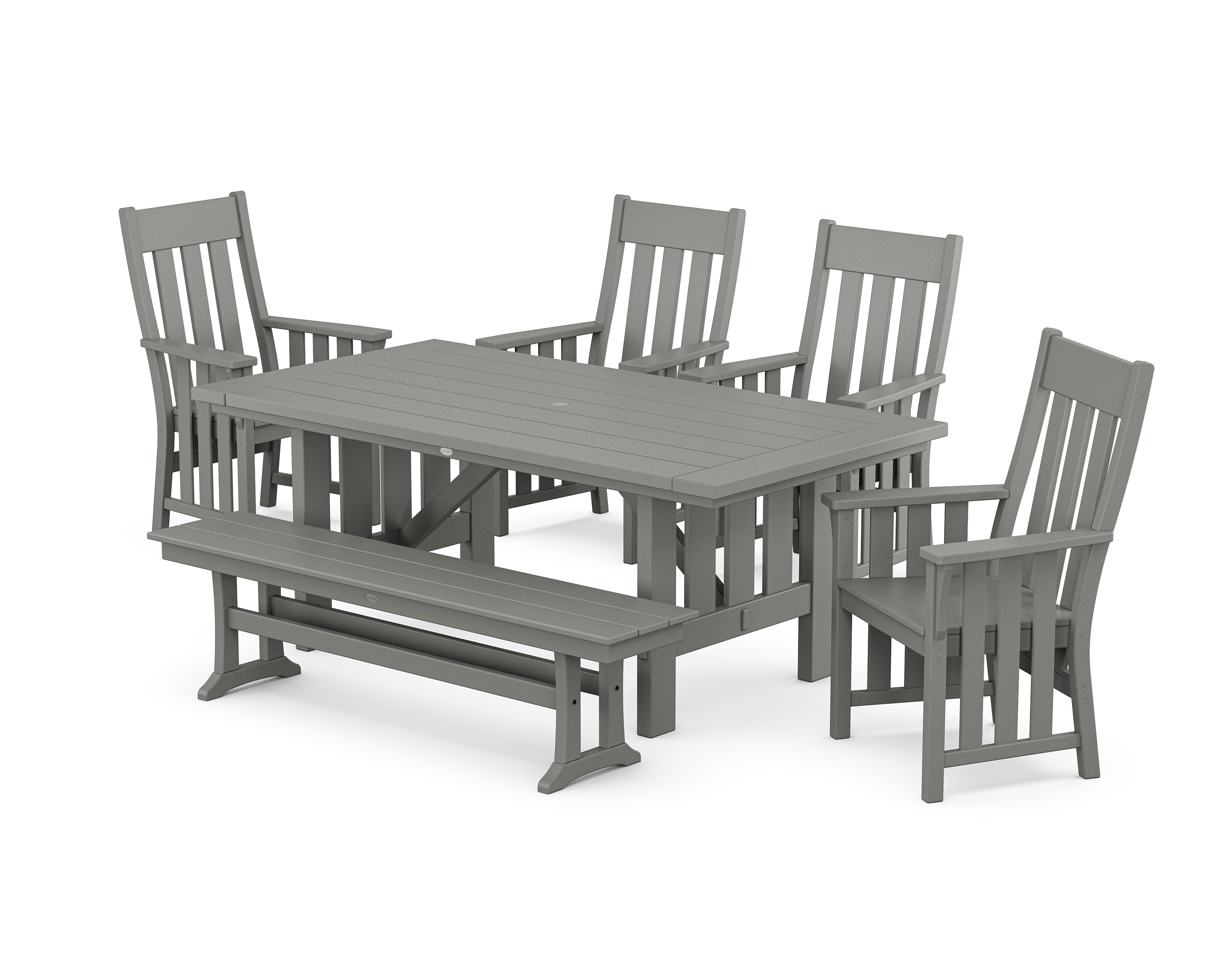 Acadia 6-Piece Dining Set With Bench