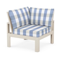 Sand / Buffalo Plaid Sky Blue