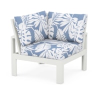 Vintage White / Leaf Sky Blue