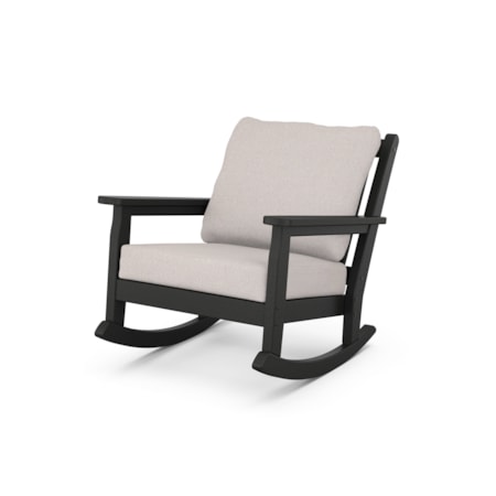 Deep Seating Rocking Chair