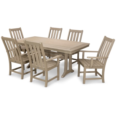 7-Piece Arm Chair Dining Set