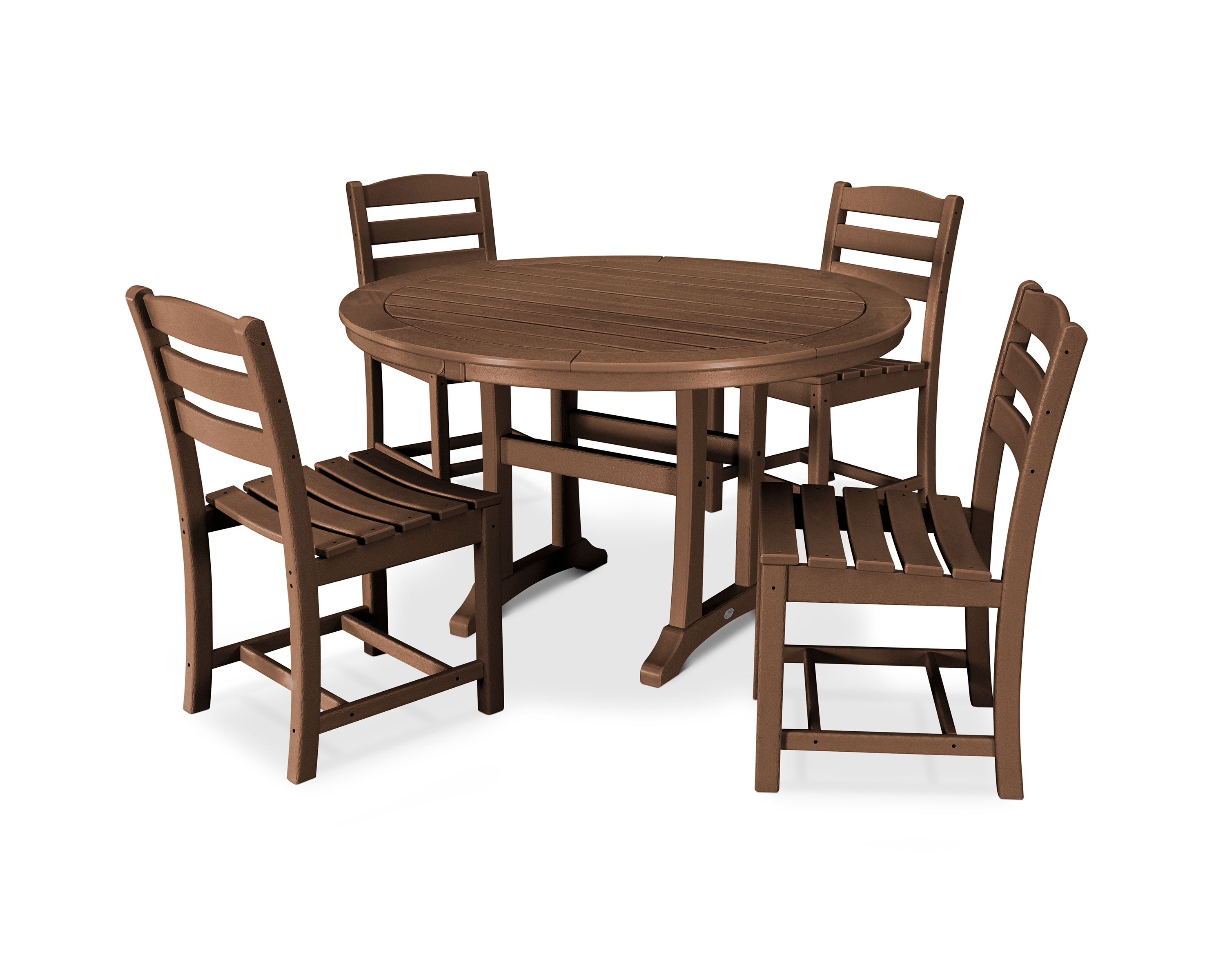 La Casa Café 5-Piece Side Chair Dining Set