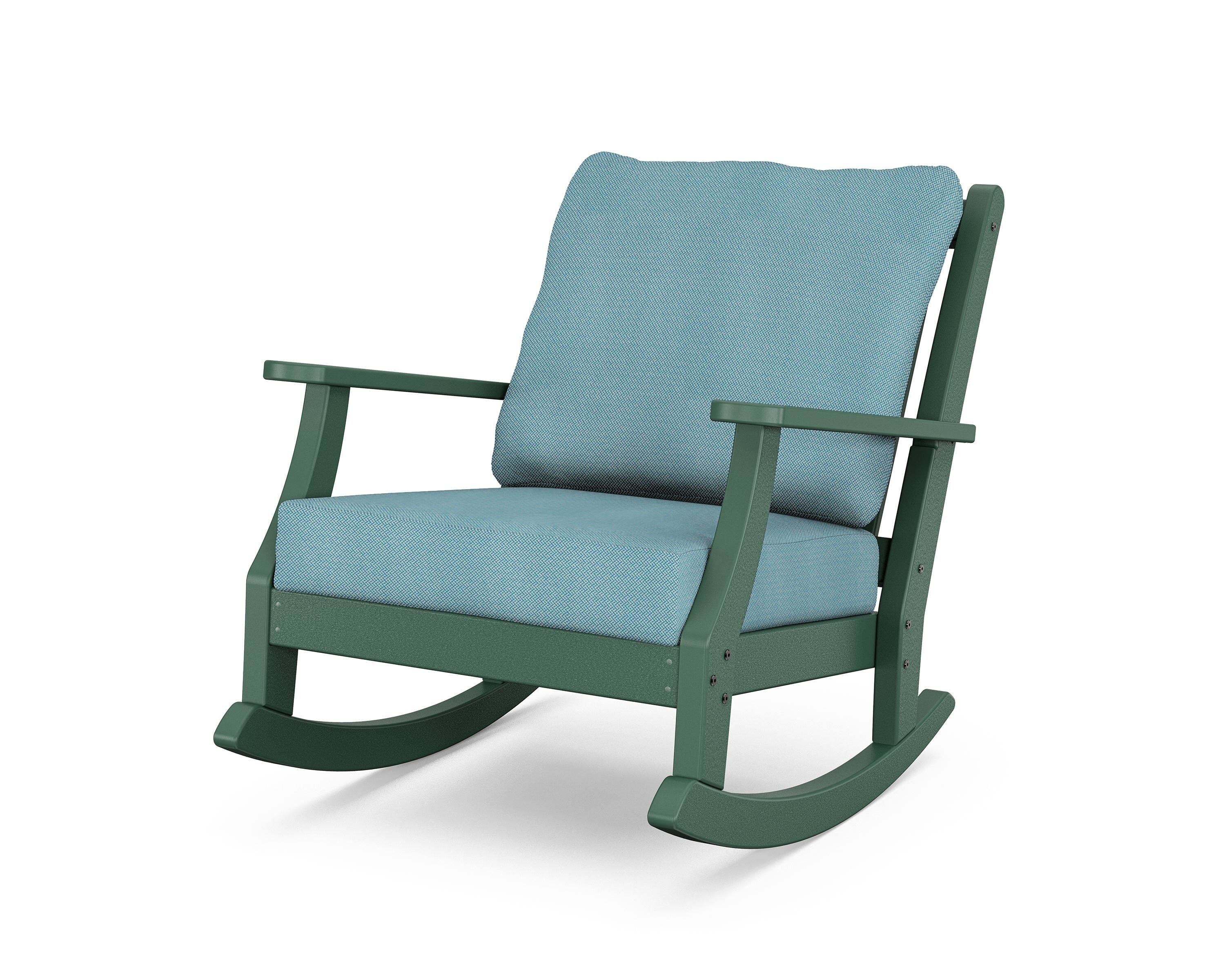 Polywood Wovendale CL4731R-GR159679 Wovendale Deep Seating Rocking ...