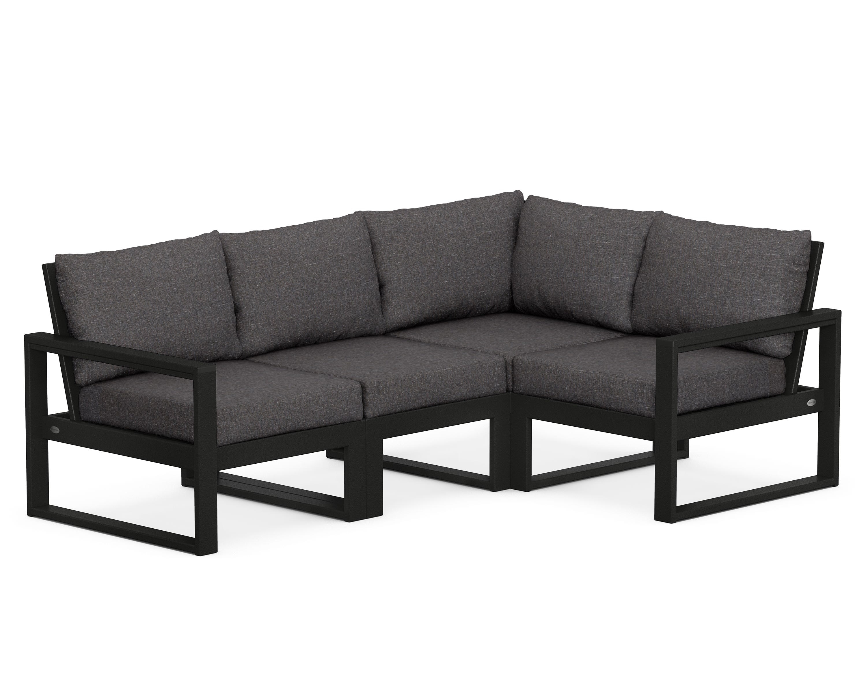 4-Piece Modular Deep Seating Set