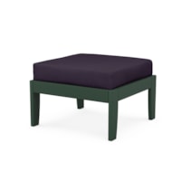 Green / Navy Linen
