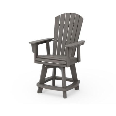 Adirondack Swivel Counter Chair