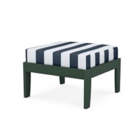 Green / Cabana Stripe Marine Indigo