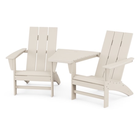 3-Piece Adirondack Set Connecting Table