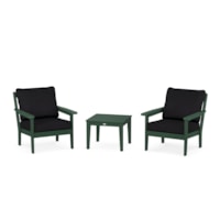 Green / Midnight Linen