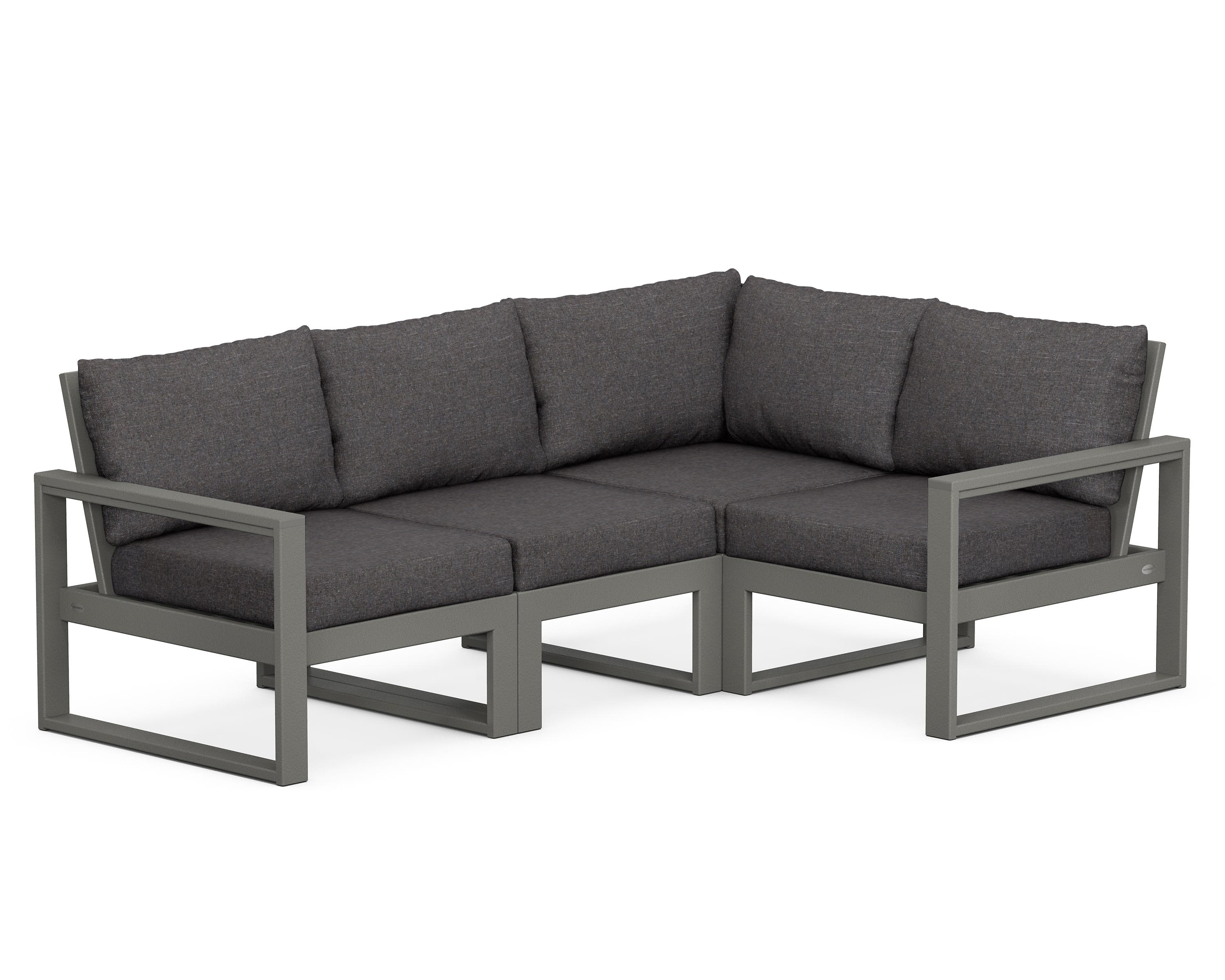4-Piece Modular Deep Seating Set