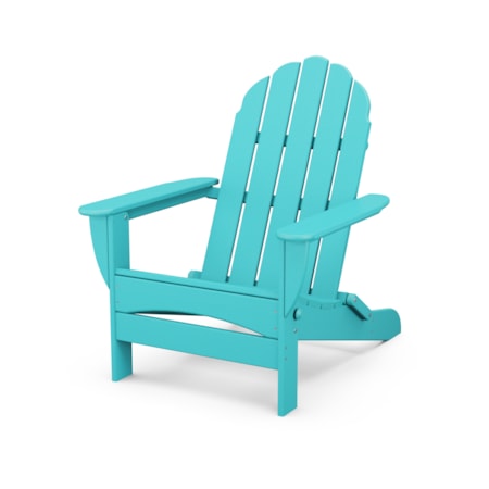 Classic Oversized Folding Adirondack Chair