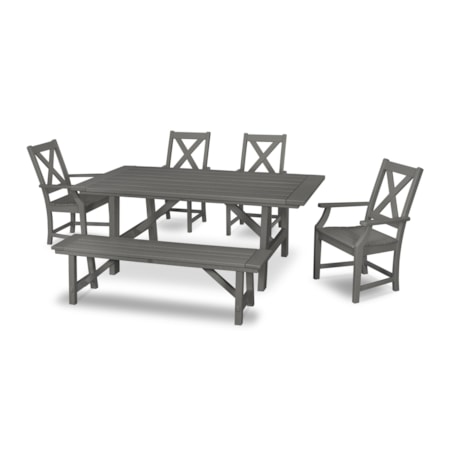 6-Piece Arm Chair Dining Set