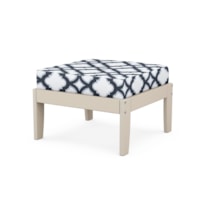 Sand / Trellis Marine Indigo