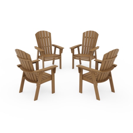 4-Piece Adirondack Conversation Set