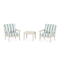 Sand / Cabana Stripe Glacier Spa