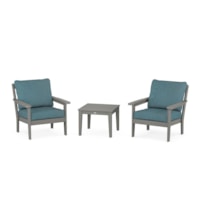 Slate Grey / Ocean Teal