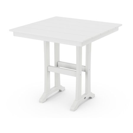 Farmhouse Trestle 37" Counter Table