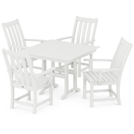 Vineyard 5-Piece Farmhouse Dining Set