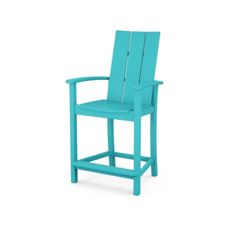 Modern Adirondack Counter Chair