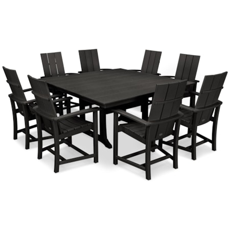 Adirondack 9-Piece Trestle Dining Set